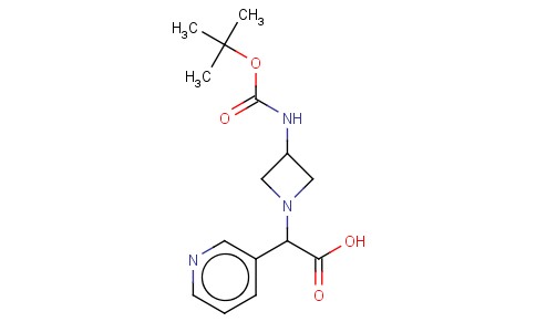 (3-BOC-AMINO-AZETIDIN-1-YL)-PYRIDIN-3-YL-ACETIC ACID